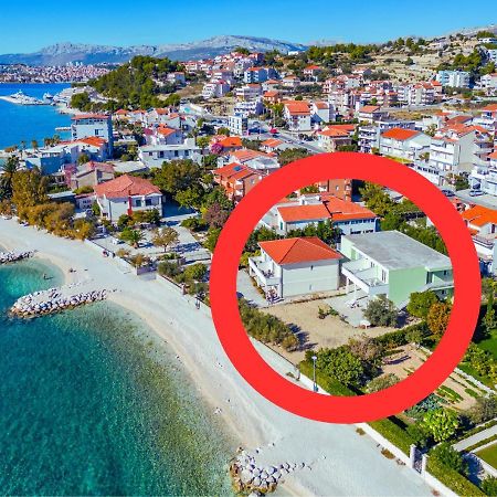 Beach Paradise Apartments Podstrana Bagian luar foto
