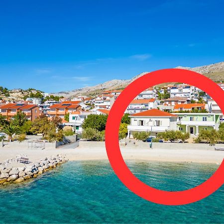 Beach Paradise Apartments Podstrana Bagian luar foto
