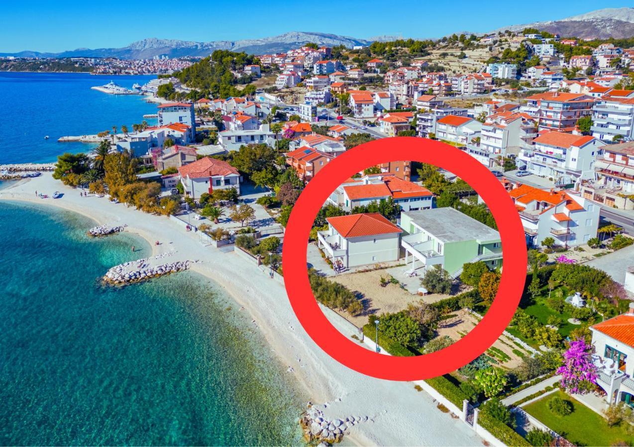 Beach Paradise Apartments Podstrana Bagian luar foto
