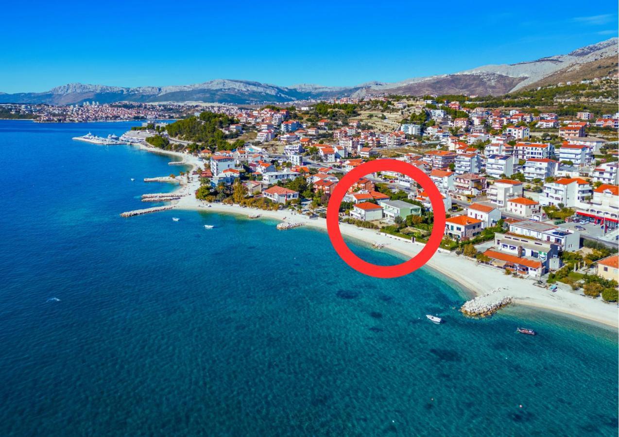 Beach Paradise Apartments Podstrana Bagian luar foto
